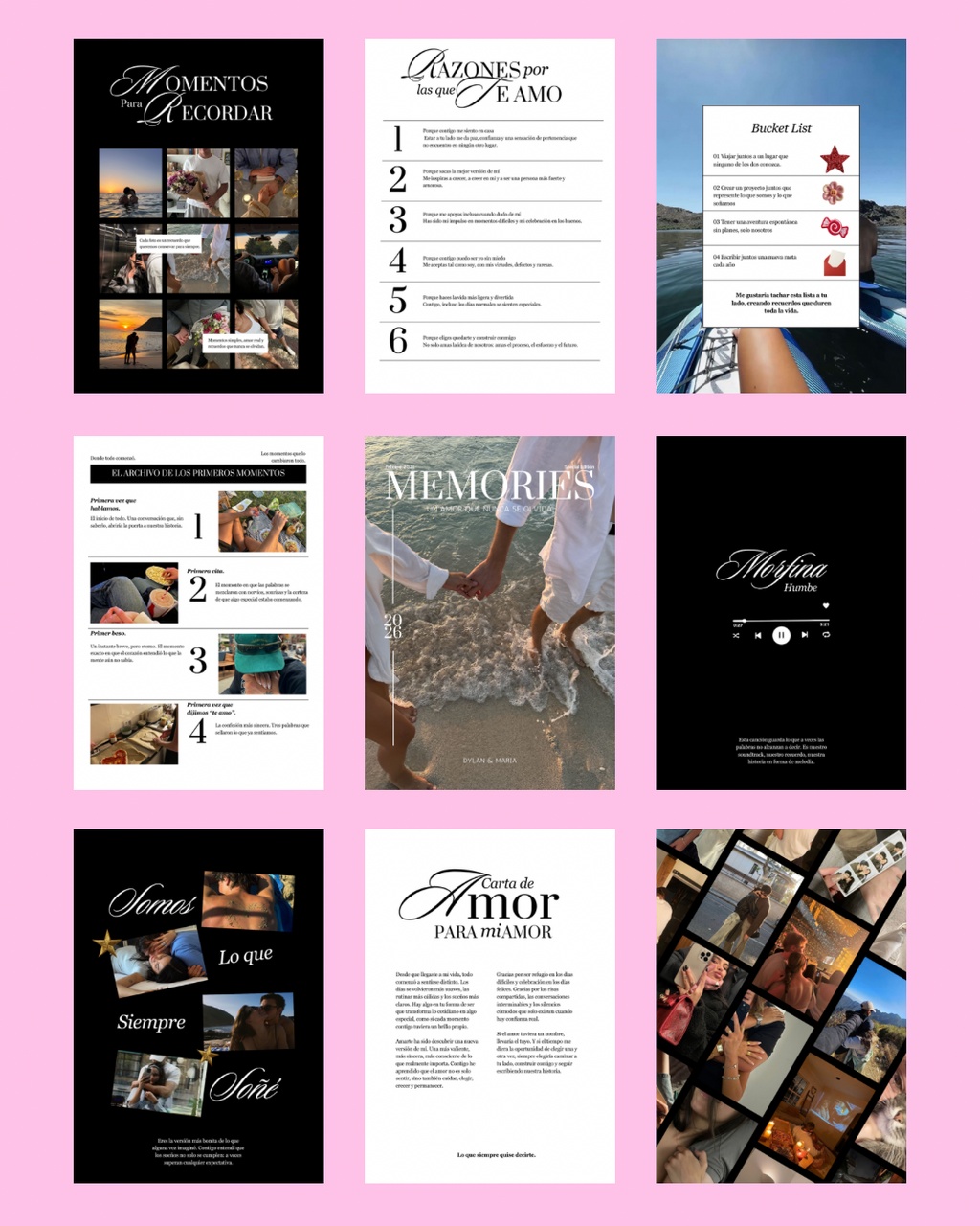 Plantilla “Memories”