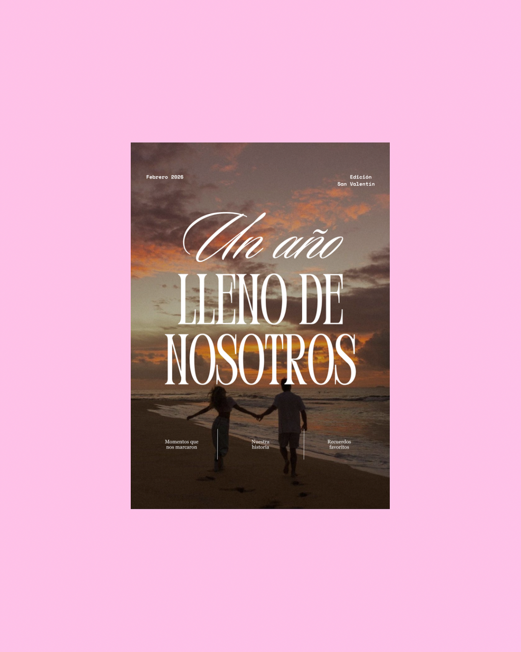 Plantilla “Un año lleno de nosotros”