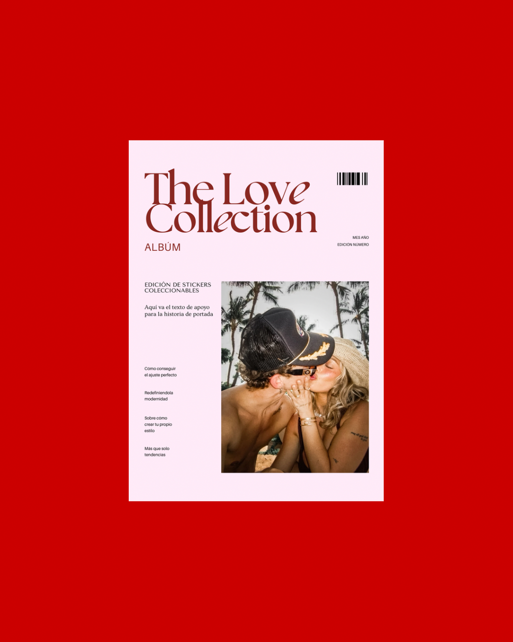 Plantilla “The Love Collection”